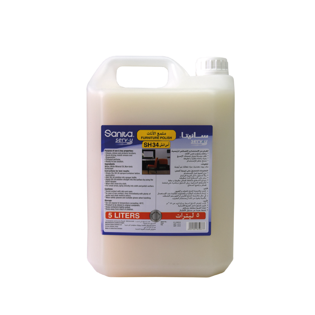 SH-34 Furniture Polish 5L