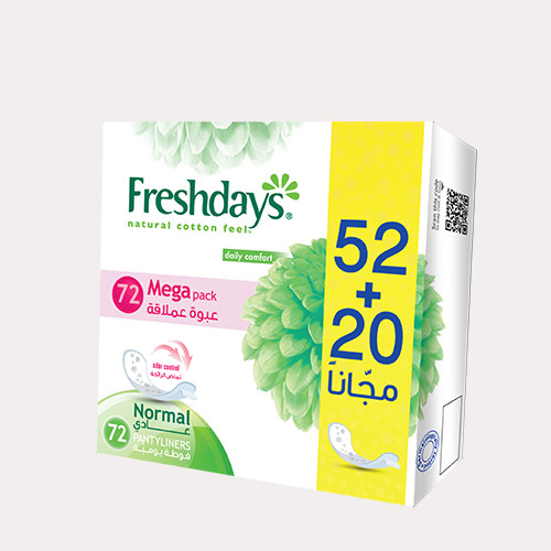 Freshdays Normal 72 Pads