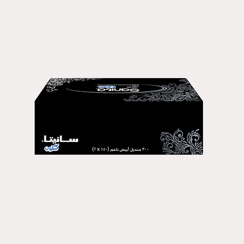 Sanita Club 300 sheet Soft Facial Tissues 1 Piece