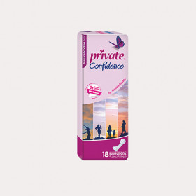 Private Confidence Pantyliners 18 Pads