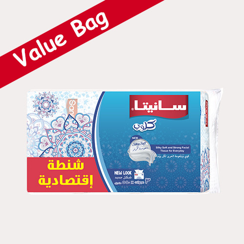 سانيتا كلوب مناديل وجه ناعمة 550 منديل 3 عبوه