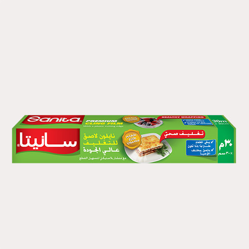سانيتا نايلون لاصق للتغليف 30 متر