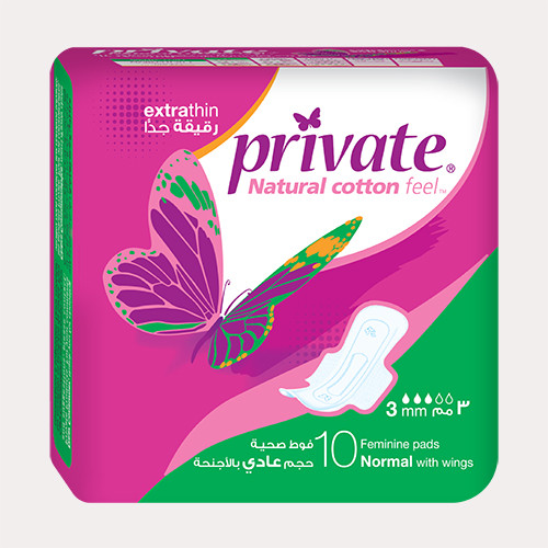 Private Extra Thin Normal 10 Pads