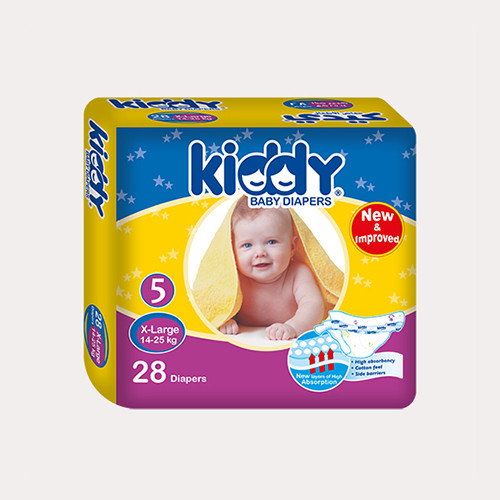Kiddy Baby Diapers X-Large 28 diapers