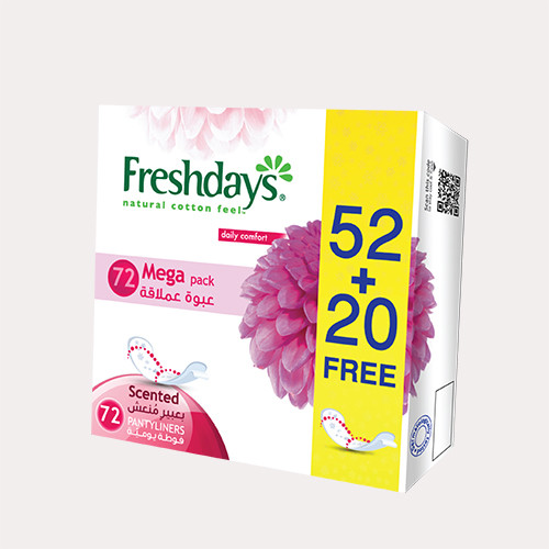 Freshdays Normal Scented 72 Pads