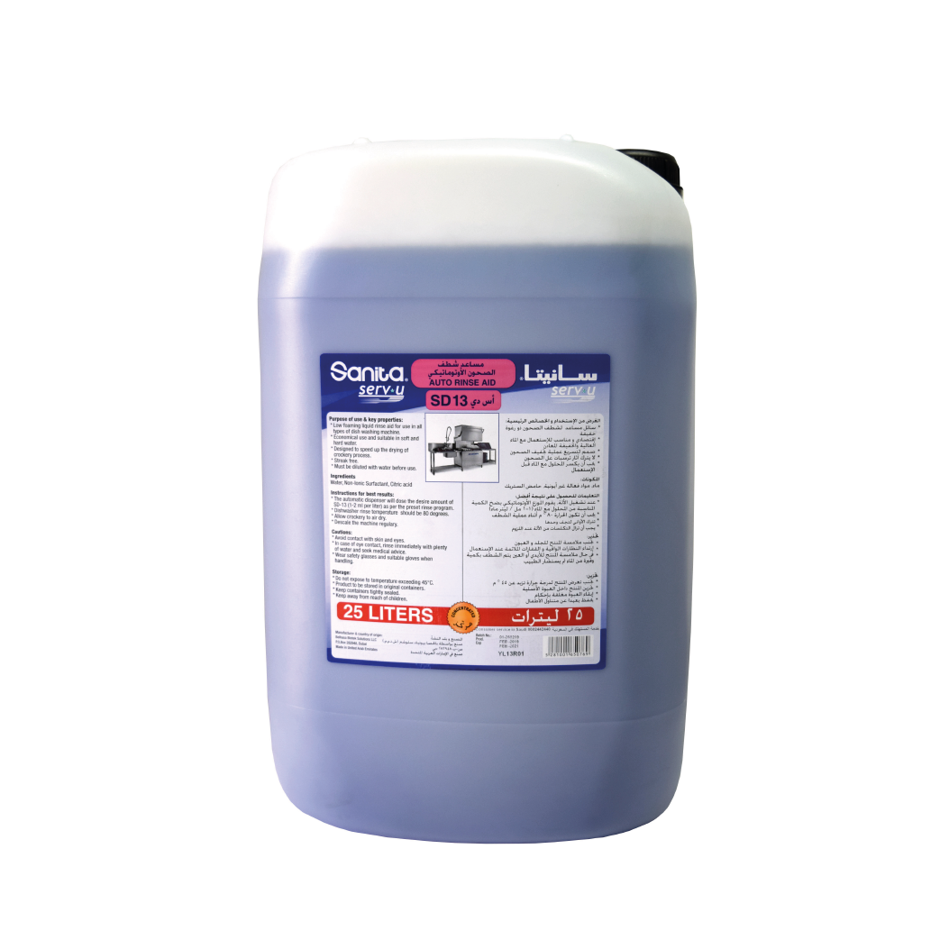 SD-13 Auto Rinse Aid 25L