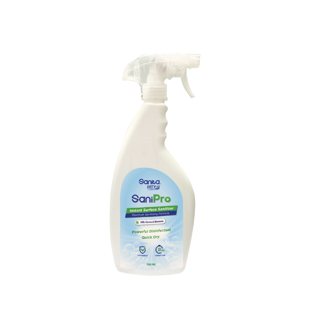 SANIPRO Instant Surfaces Sanitizer 750 ML