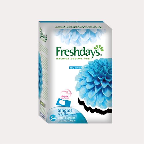 Freshdays Normal Single 34 pads